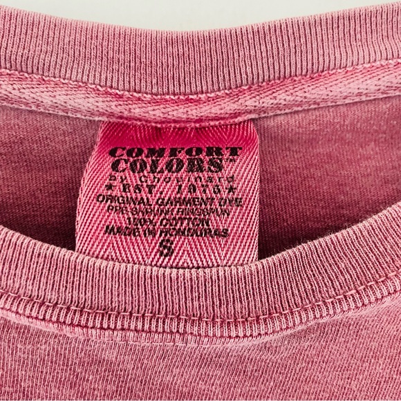 Comfort Colors Men's maroon union city museum tee - Picture 3 of 6